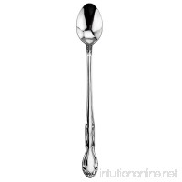 New Star Foodservice 58765 Stainless Steel Rose Pattern Iced Tea Spoon 7.7-Inch Set of 12… - B00IX4PUSM